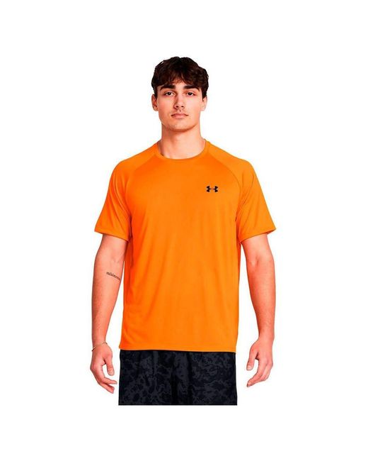 Under Armour Orange Tech 2.0 Short-sleeve T-shirt, for men