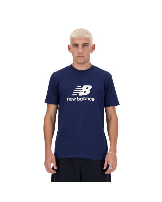 Shirt - Blue New Balance pour homme