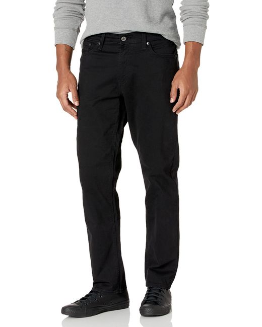 Signature by Levi Strauss & Co. Gold Label Athletic Tech Jeans in Black for  Men | Lyst