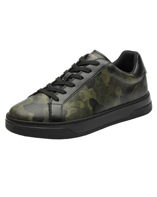 COACH High Line Sneaker in Black for Men | Lyst