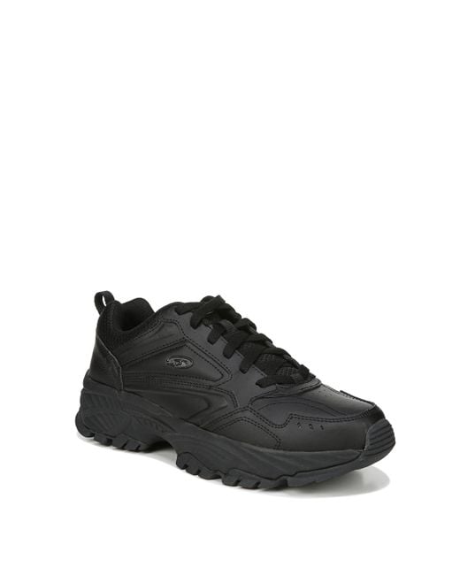 Dr. Scholls Black Sebastian Shoe for men