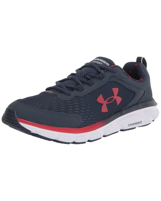Under Armour Charged Assert 9 Usa Road Running Shoe in Blue for Men Lyst