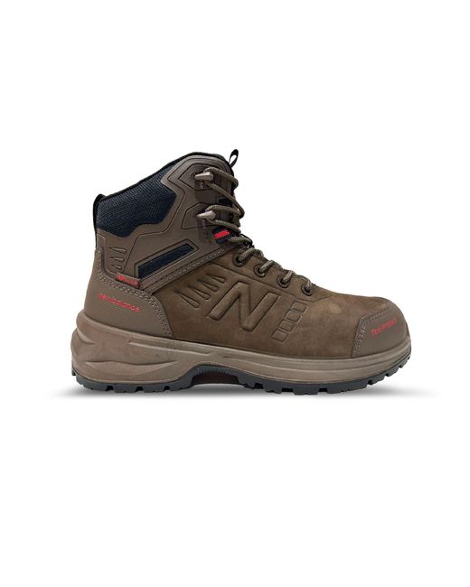 New Balance Brown Composite Toe Calibre Industrial Boot for men
