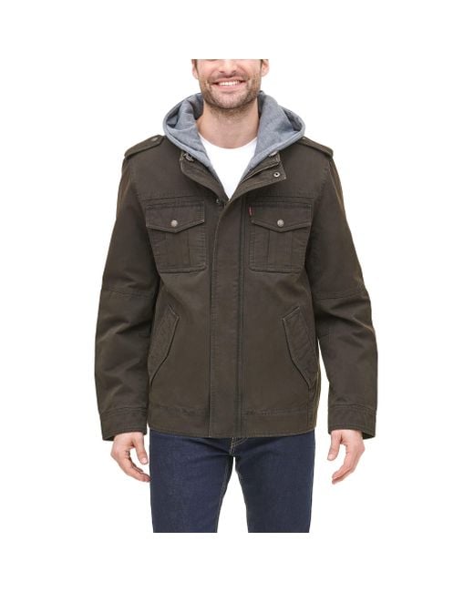 mens big and tall military jacket