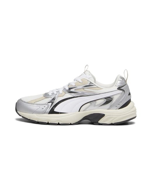 PUMA White Milenio Tech Sneaker for men