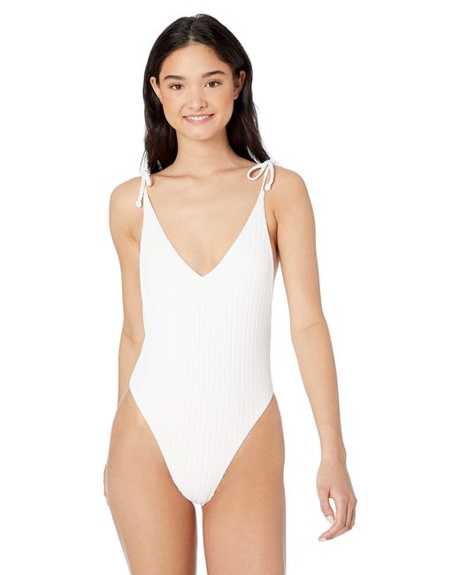 billabong white one piece