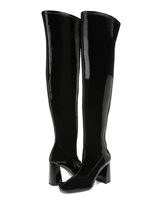 Sam Edelman Cosette Over-the-knee Boot in Black | Lyst