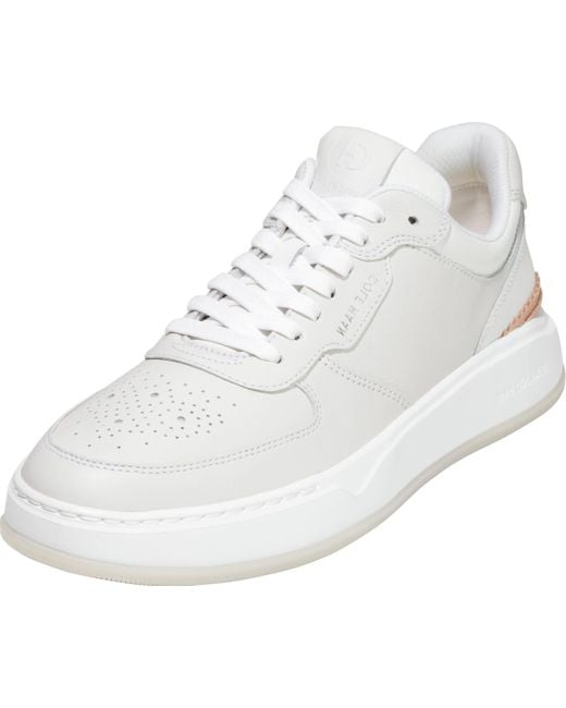 Cole Haan White Grandpro Crossover Sneaker for men