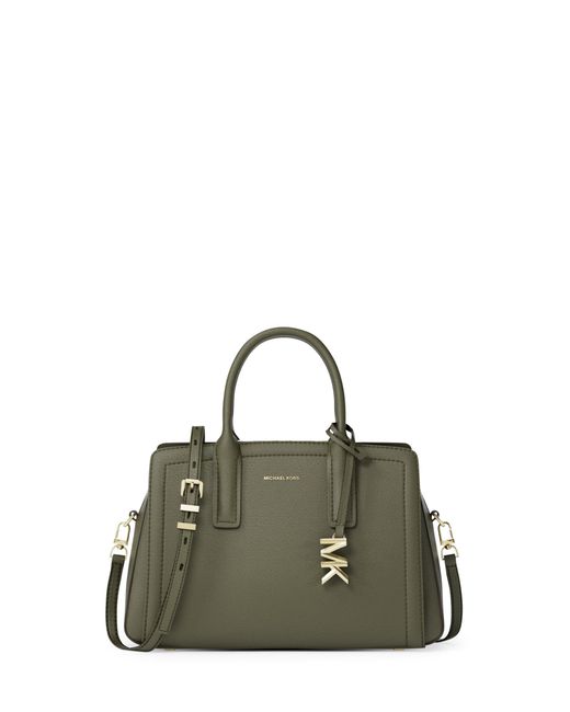 Michael Kors Green Laila Small Satchel