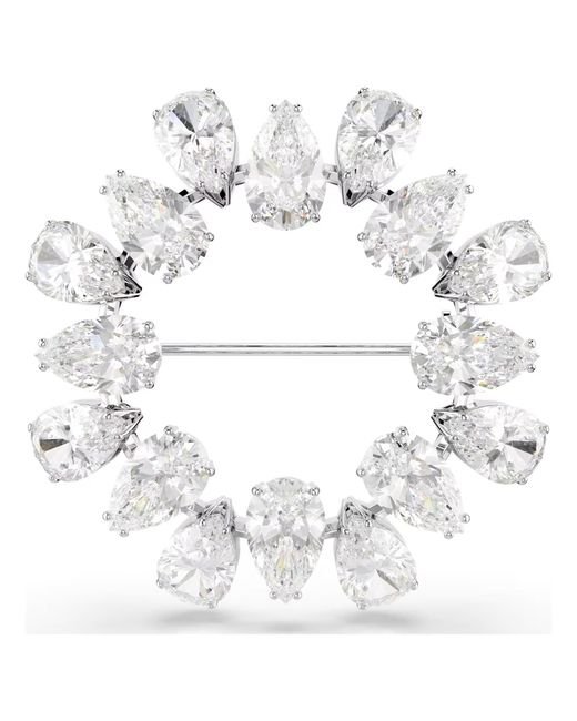 Swarovski Metallic Matrix Brooch