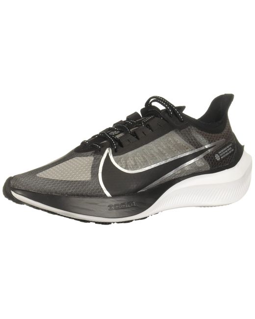mens black nike running trainers