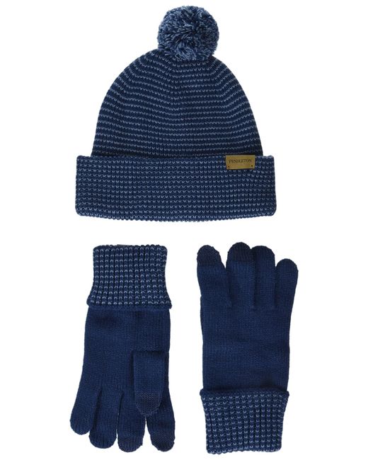 Pendleton Blue Cold Weather Knit Set