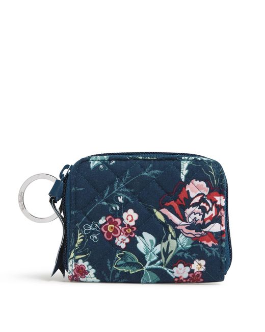 Vera Bradley Cotton Petite Ziparound Wallet With Rfid Protection in