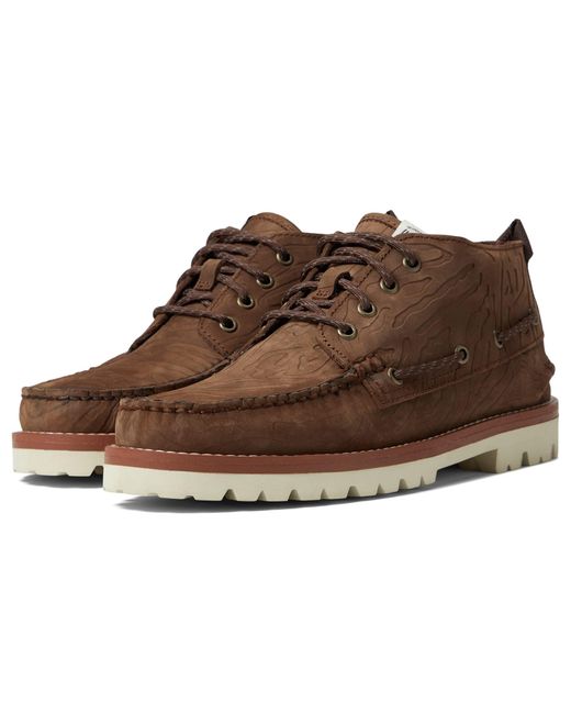 Sperry Top-Sider Men's Brown X Herschel Authentic Original Lug Chukka