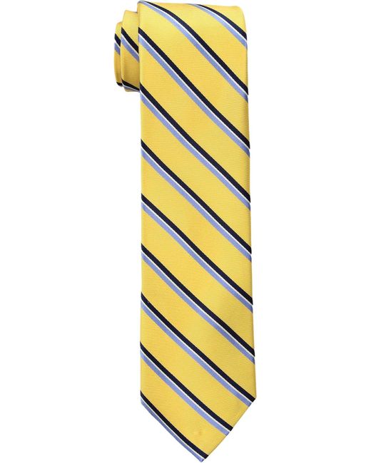 Tommy Hilfiger Yellow Stripe Tie for men