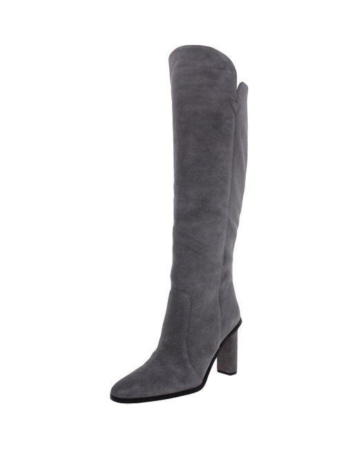 Vince Camuto Palley Croc Embossed Leather Over The Knee Boots | Dillard's | Leather over the 