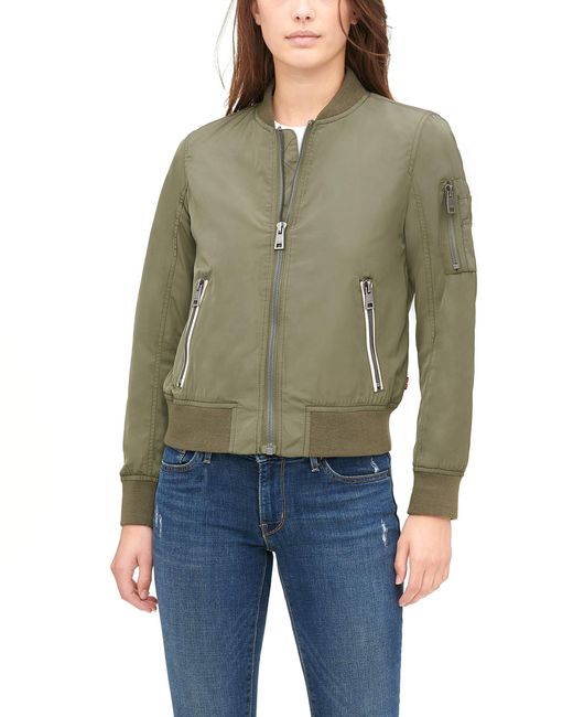 levis army green jacket