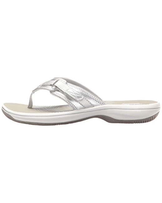 clarks breeze sea silver