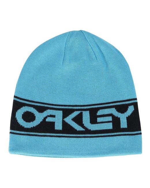 Oakley Blue Thermonuclear Protection Reversible Beanie for men