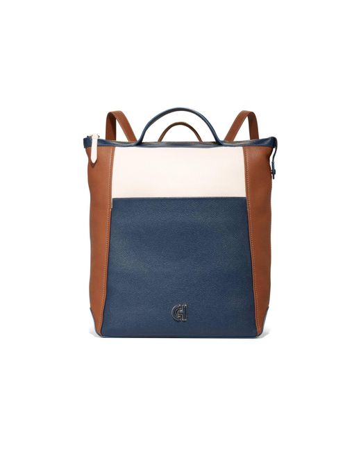 Cole Haan Blue Grand Ambition Convertible Backpack