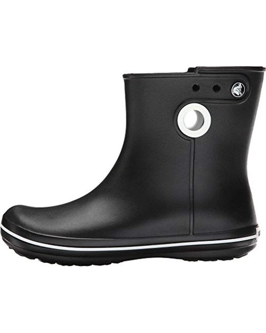 crocs ankle rain boots