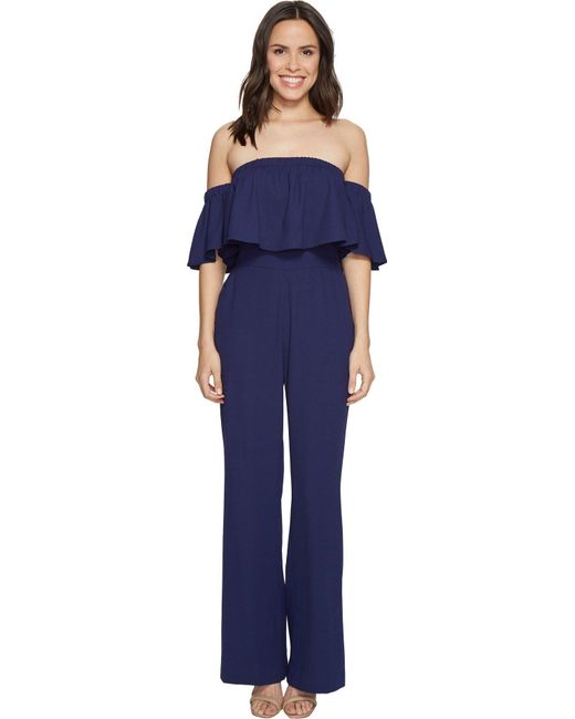 vince camuto off the shoulder jumpsuit