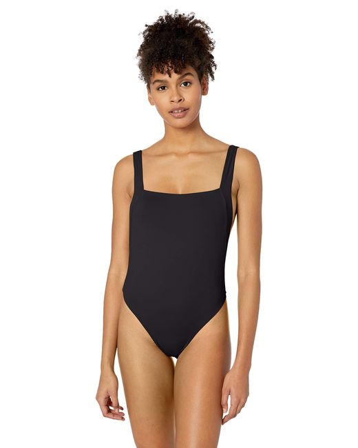billabong black one piece swimsuit