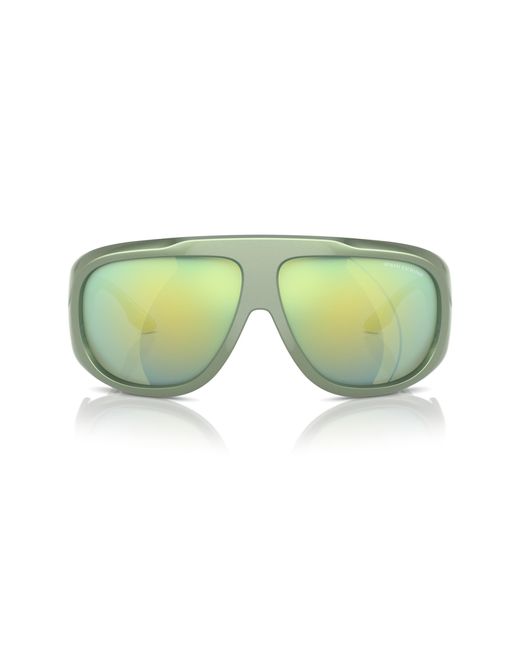 Emporio Armani Green A|x Armani Exchange Ax4143su Universal Fit Aviator Sunglasses for men