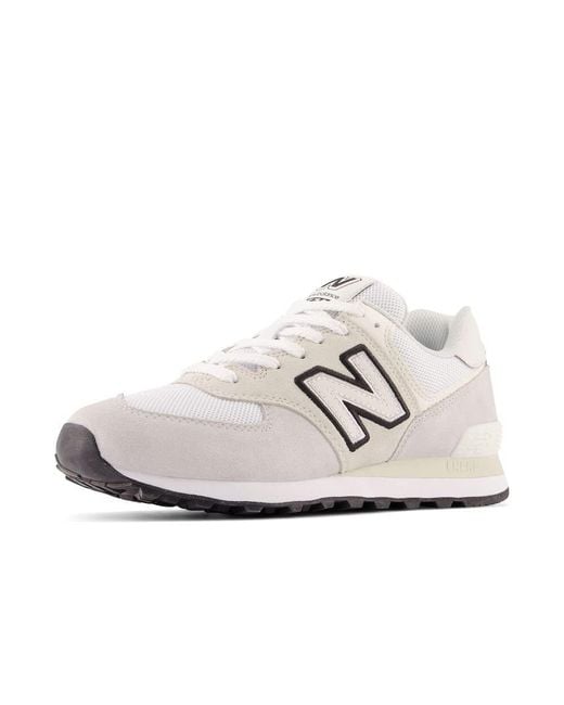 New Balance 574 V2 Lace-up Sneaker in White | Lyst