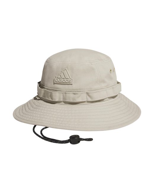 Adidas Natural Parkview Boonie Bucket Hat With Adjustable Drawstring for men