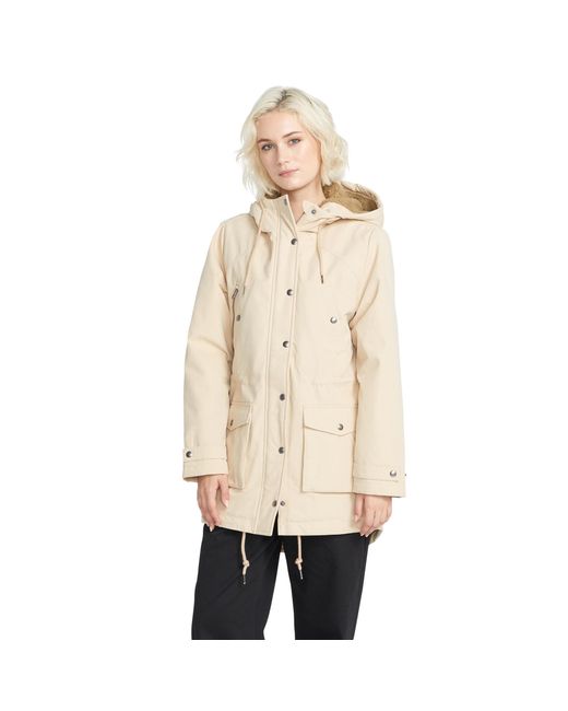 Volcom Natural Walk On By Parka Heavyweight Jacket