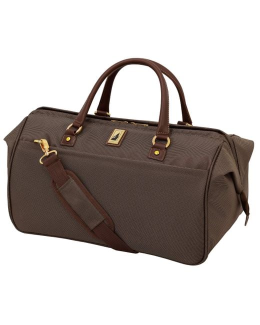 London Fog Multicolor Kensington Ii 20"" Wide Mouth Duffle