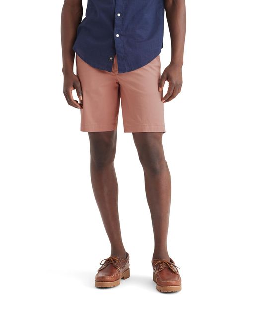 Dockers Blue Ultimate Straight Fit Supreme Flex Shorts for men