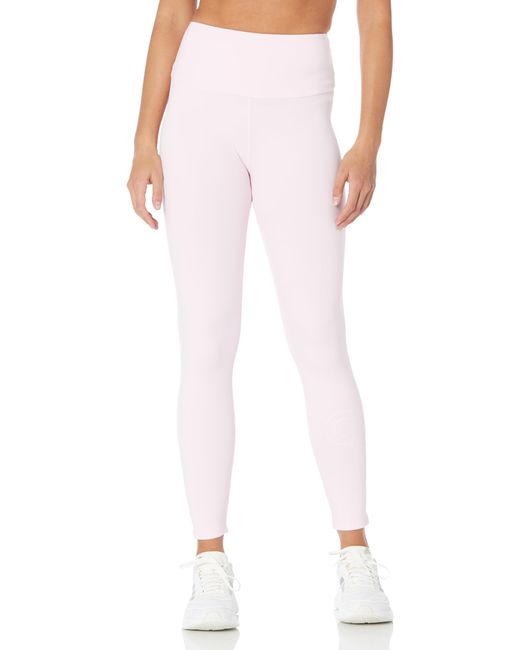 Adidas Pink Printed High-waisted Leggings