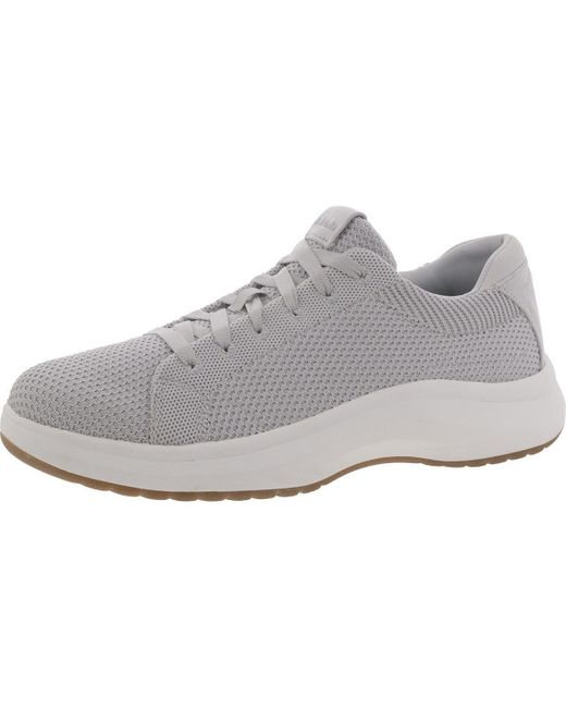 Scholls Women's Gray Feel Nice Plantar Fasciitis Sneaker