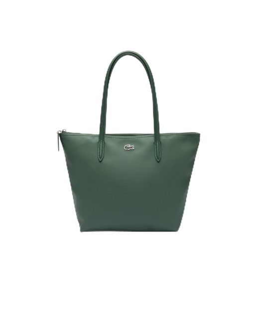 Lacoste Green L.12.12 Concept Flat Crossover Bag