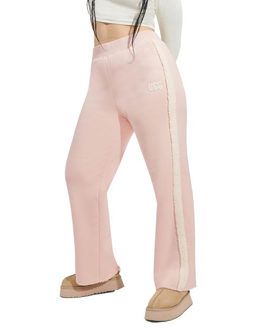 Ugg Pink Myah Bonded Fleece Pant