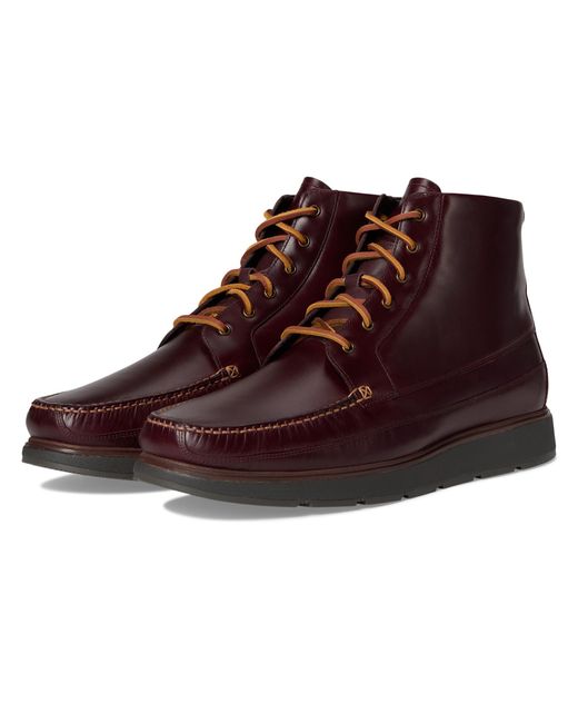 Cole Haan Brown Muir Moc Tall Boots for men