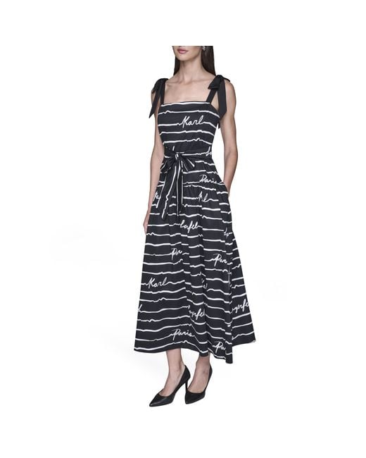 Karl Lagerfeld Women's Black Paris Dress Karl Lagerfeld Women's Black Paris Dress