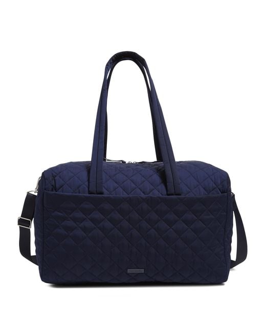 Vera Bradley Performance Twill Large Travel Duffle Bag in Blue Lyst