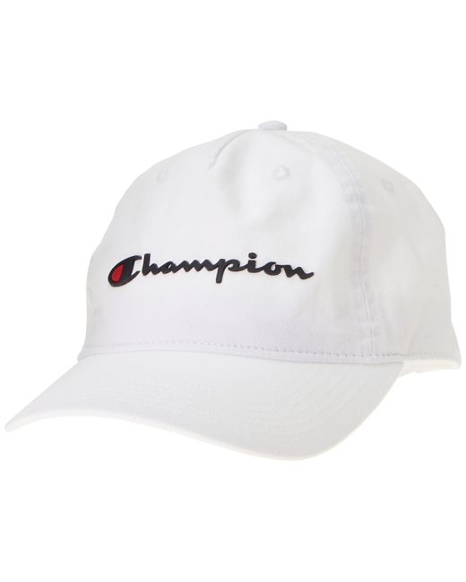 Champion Black Unisex Adult Ameritage Dad Adjustable Cap Headband