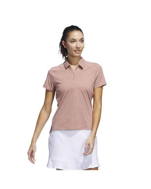 adidas Ultimate365 Heather Twistknit Polo Shirt Lyst