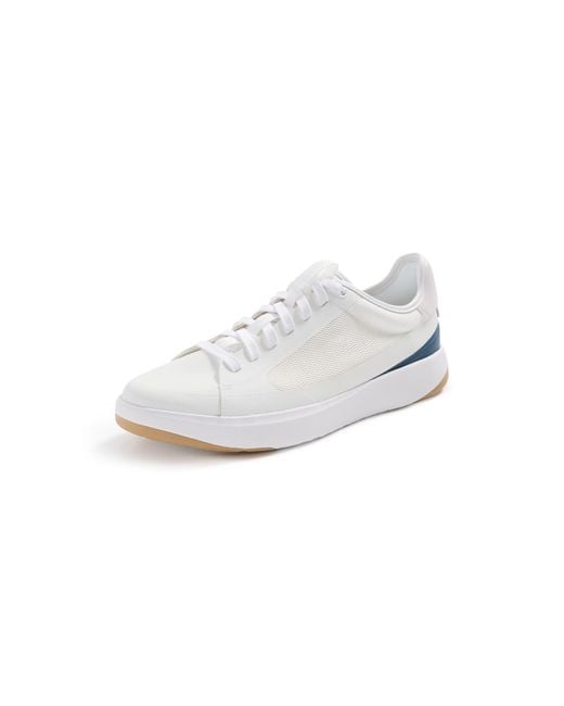 Cole Haan White Grandpro All Day Court Sneaker for men