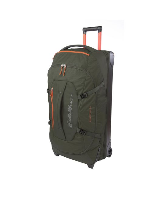 Eddie Bauer Green Expedition Duffel Bag 2.0-made From Rugged Polycarbonate And Nylon