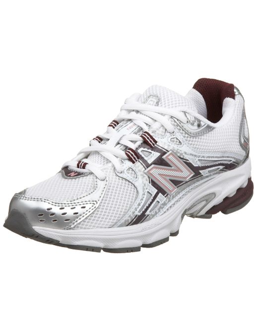 New Balance Rubber 662 V1 Running Shoe in White/Silver/Pink (Metallic ...
