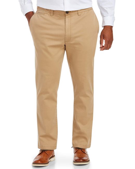 Amazon Essentials Big & Tall Tapered-fit Broken-in Stretch Chino Pant Fit  By Dxl in Natural for Men | Lyst