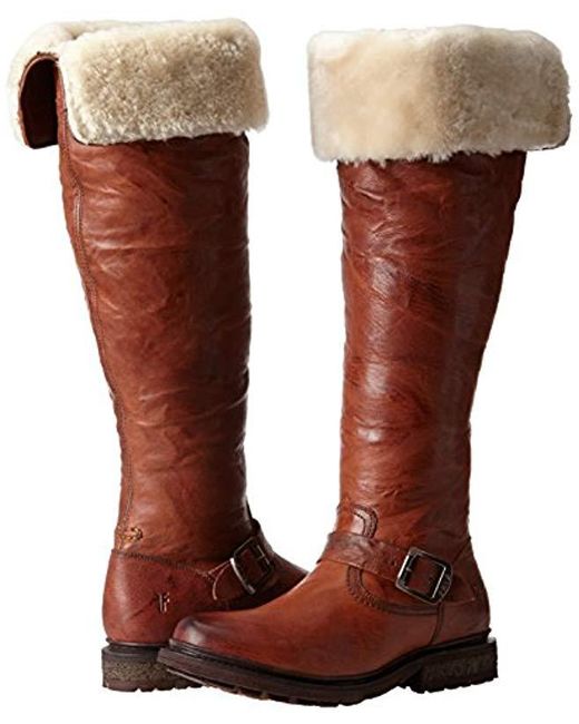 frye valerie shearling otk