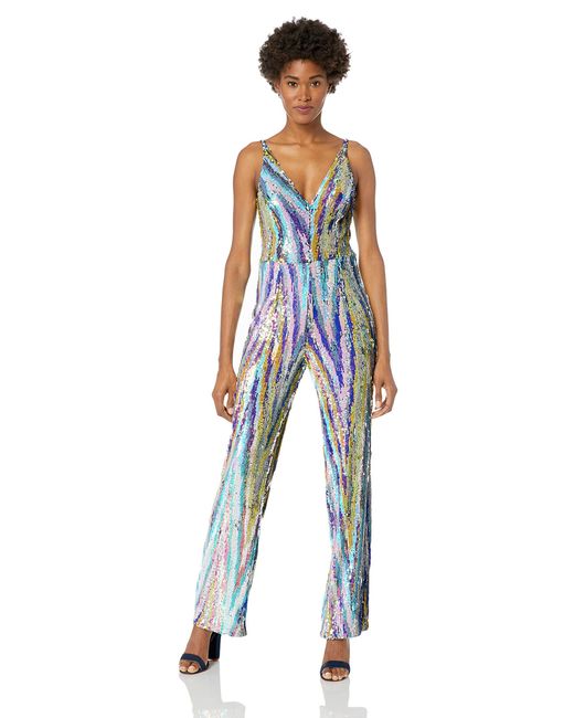 dress the population jumpsuit