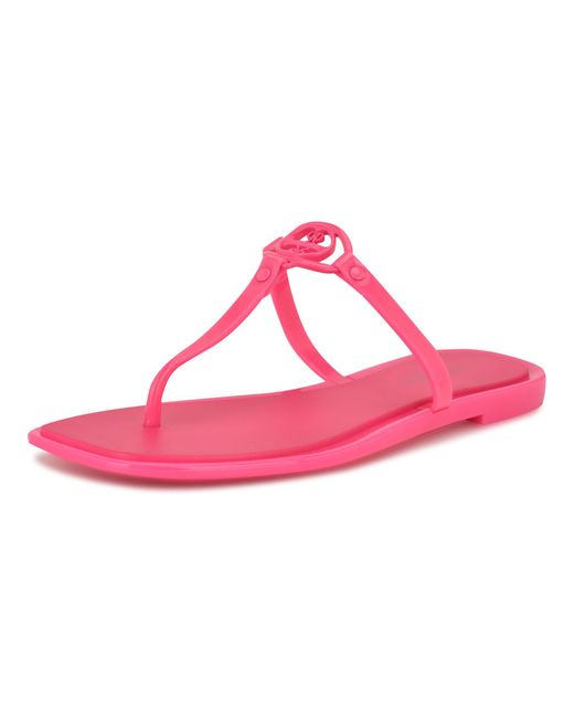Nine West Pink Dacota Sandal