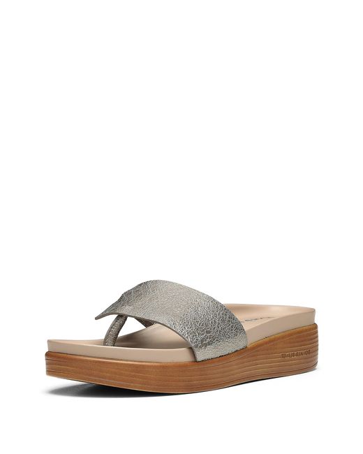 Donald J Pliner Brown Donald Pliner Fifi Slide Sandal
